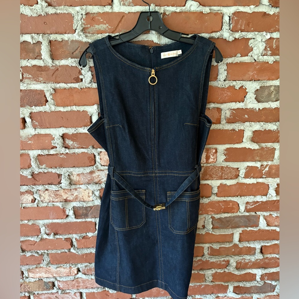 Tory Burch Denim Dress size 10